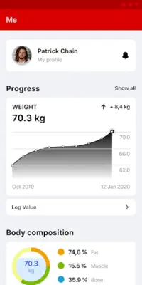 GYM-FIT android App screenshot 3