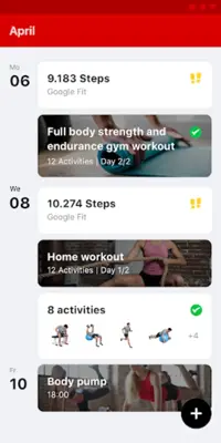 GYM-FIT android App screenshot 4